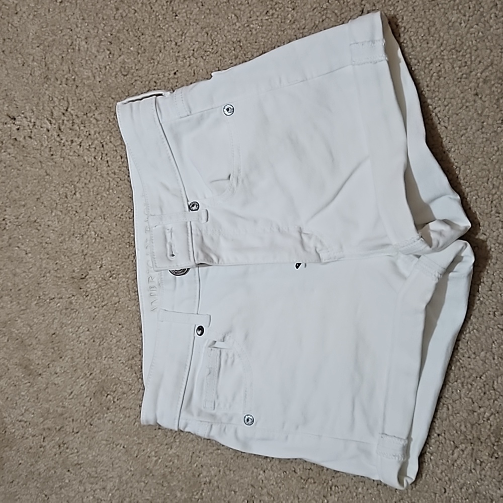 High wasted stretchy shorts